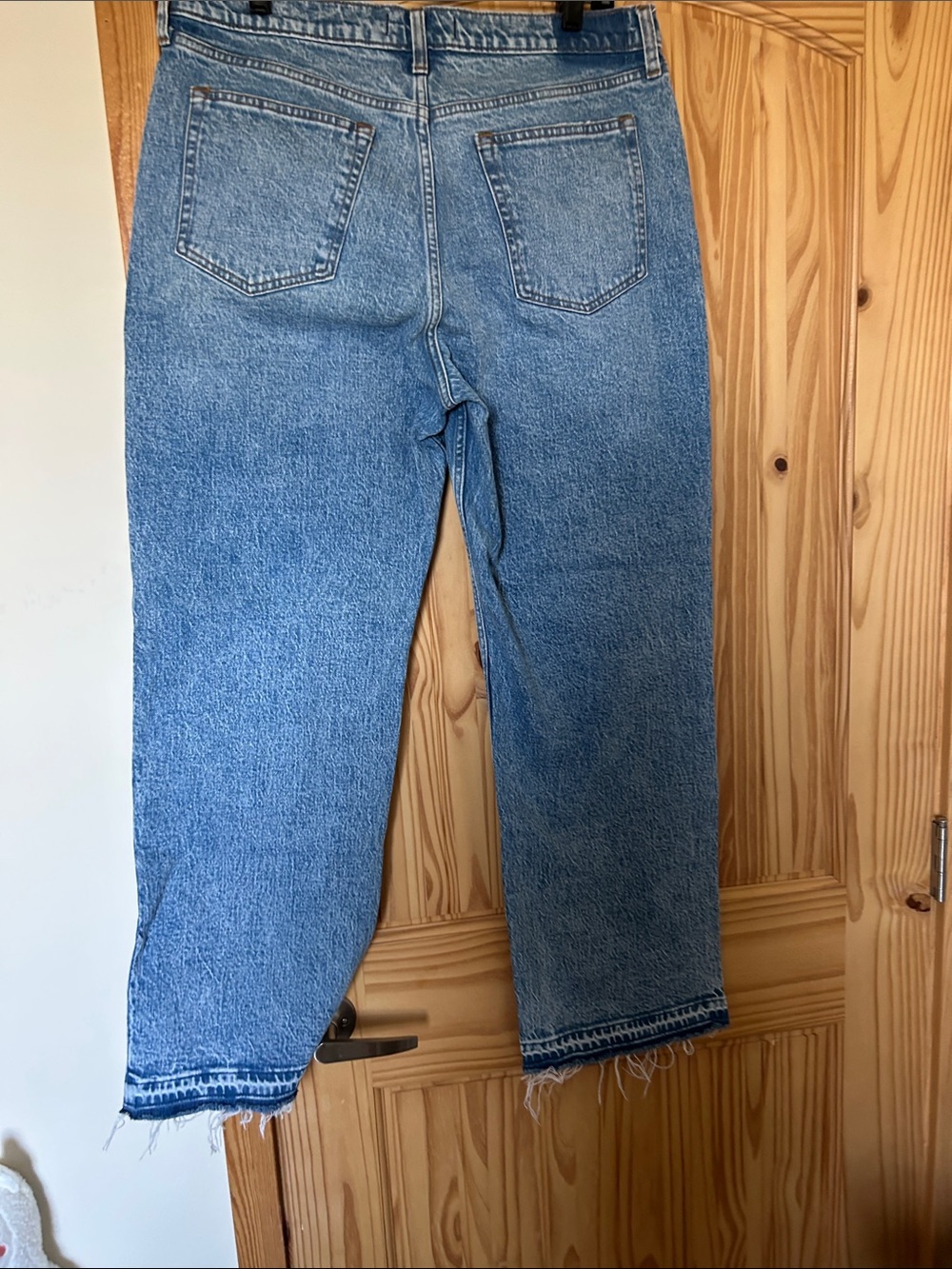 Abercrombie & Fitch Light Blue Mid-Rise Denim Jeans - Picture 3 of 3